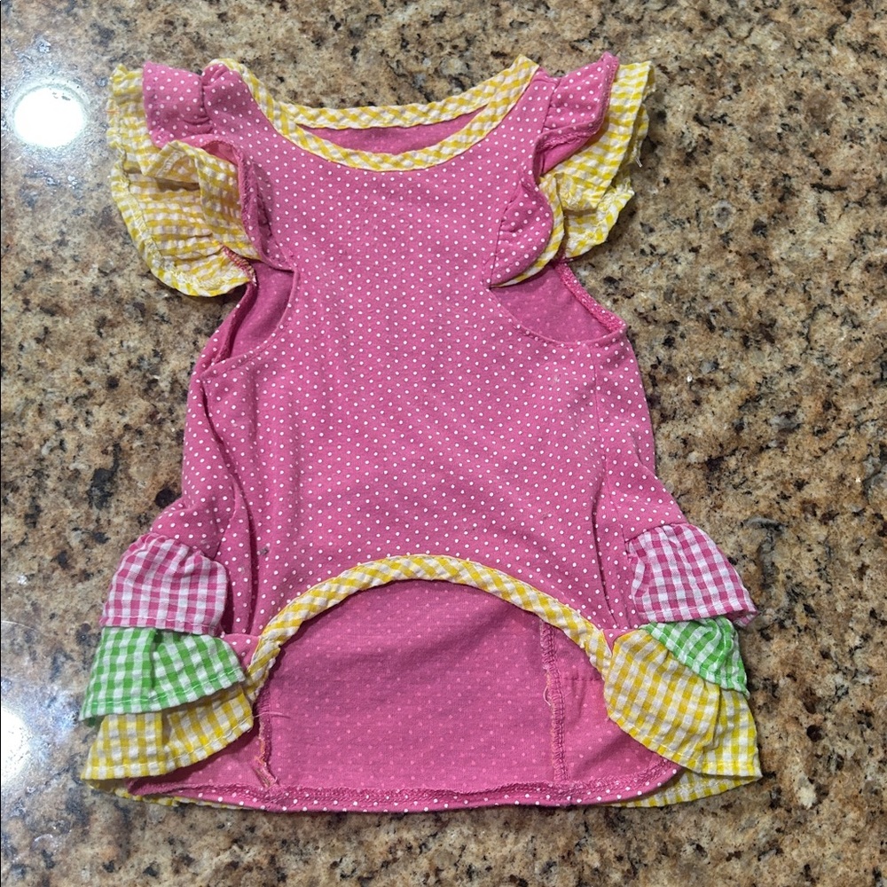 Dog dress : polka dots - Picture 3 of 7